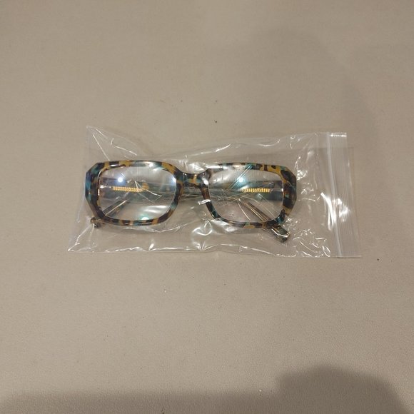 Retro square blue light blocking reading glasses oversized anti glare UV eyewear - Picture 4 of 12